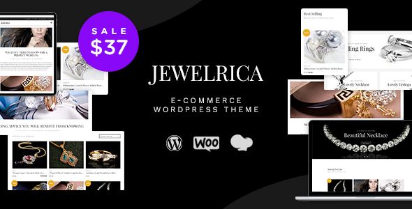 Jewelrica – eCommerce WordPress Theme