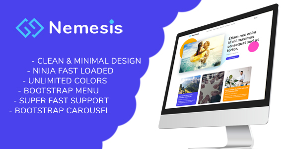 Nemesis | Responsive Minimal Blogger Theme