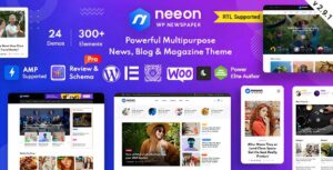 Neeon – WordPress News Magazine Theme
