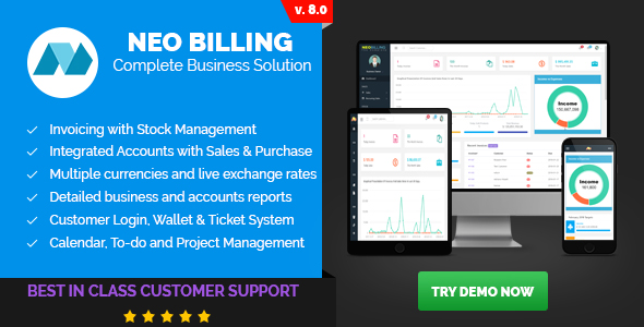 Neo Billing – Accounting, Invoicing And CRM Software