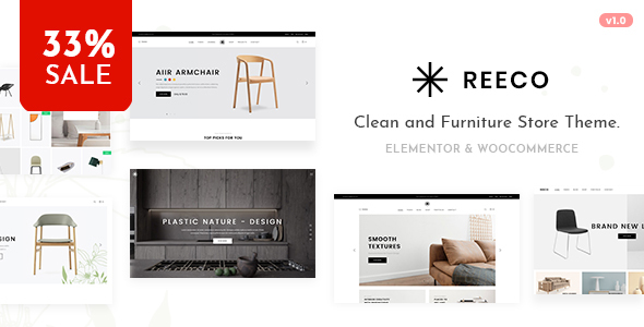 Reeco – Furniture WooCommerce WordPress Theme