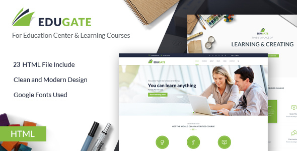 Education HTML Template | EduGate