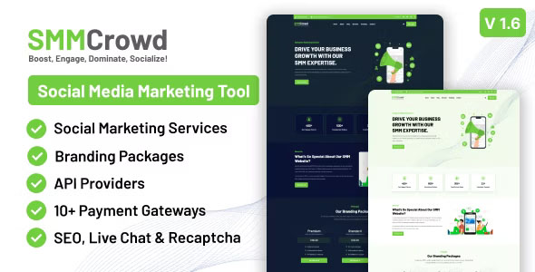 SMMCrowd – Marketplace of SMM Services