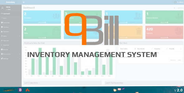 qBill – Inventory Management System