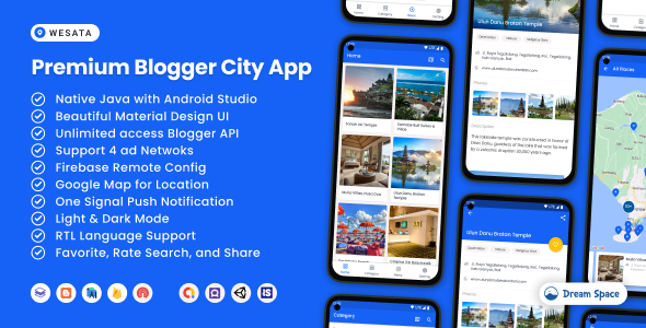Wesata – Premium Blogger City App