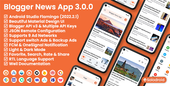 Blogger News App – Blogger API v3