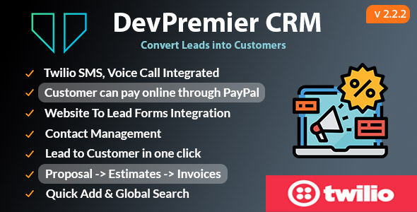 DevPremier CRM – Convert Leads into Customers