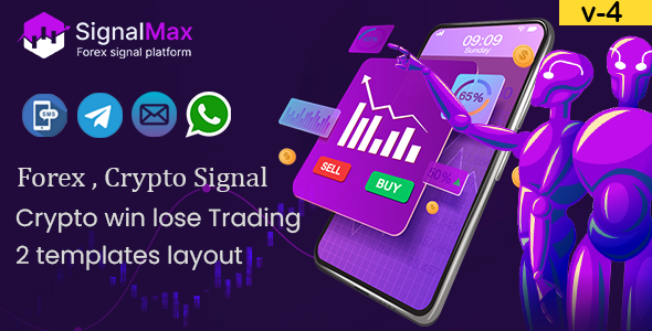SignalMax – Trading & Forex , Crypto Signal Notifier Subscription based  Platform