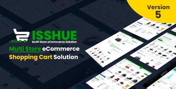 Isshue – Multi Store eCommerce Shopping Cart Solution