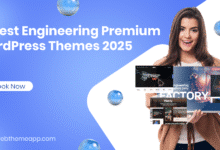 Best Engineering Premium WordPress Themes 2025