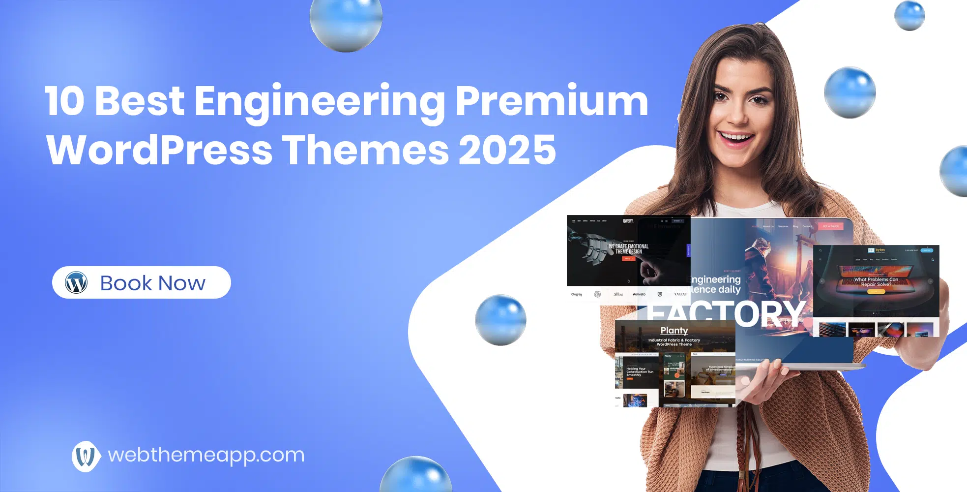 Best Engineering Premium WordPress Themes 2025