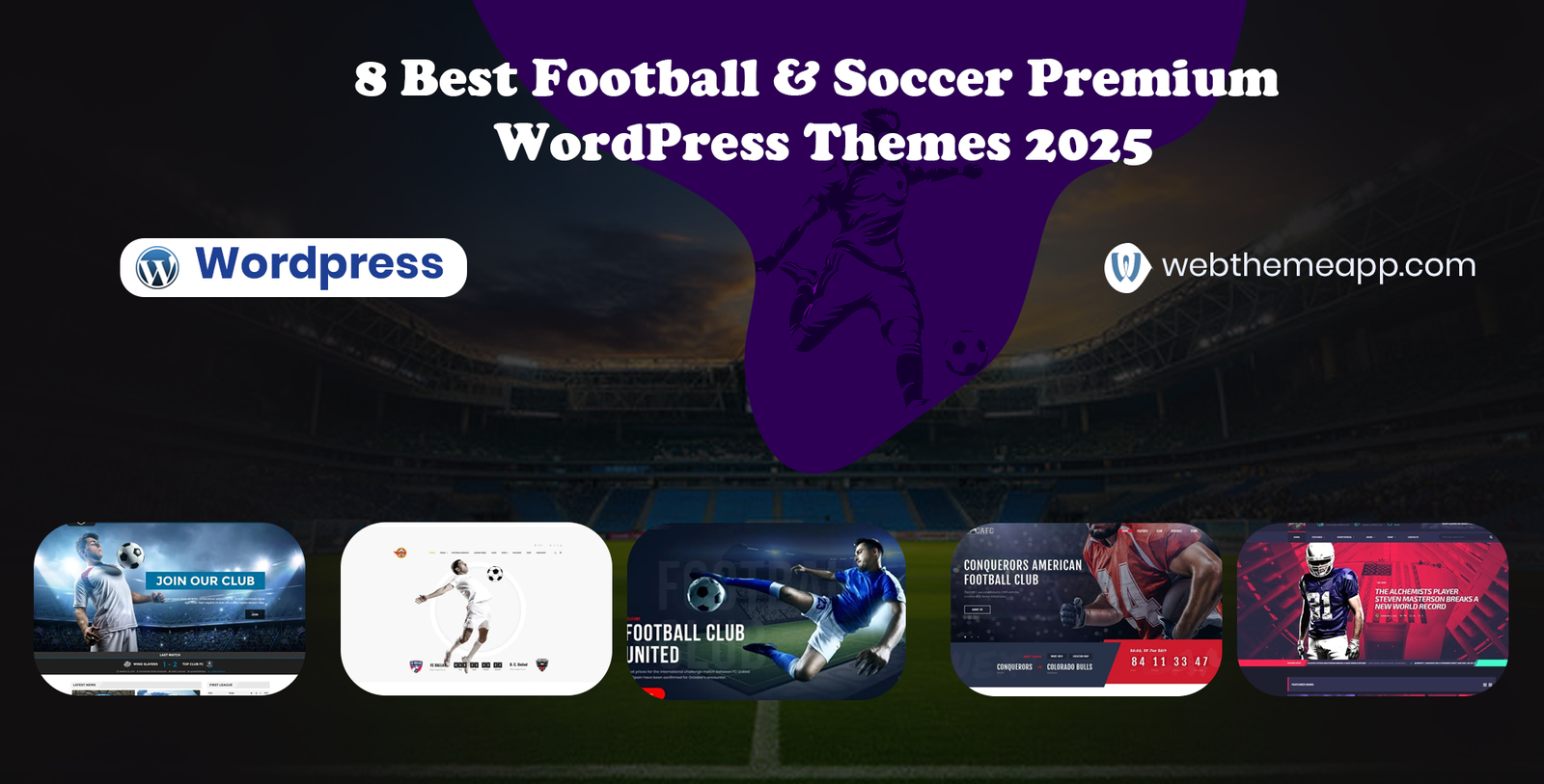 Best Football & Soccer Premium WordPress Themes 2025