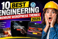 10 Best Engineering Premium WordPress Themes 2025