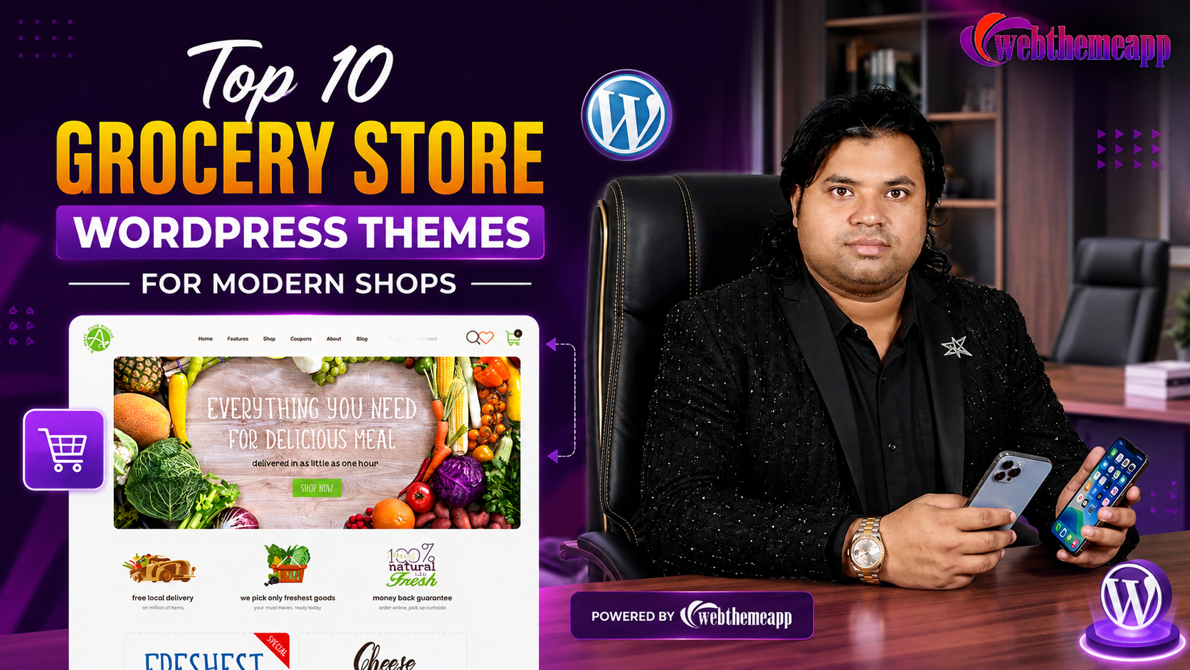 Top 10 Grocery Store WordPress Themes for Modern Shops