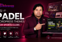 Top 10 Padel WordPress Themes for Sports Clubs